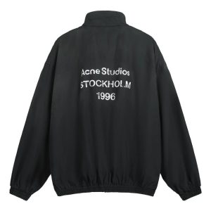 Acne Studios Stockholm 1996 Black Oversized Hoodie Jacket