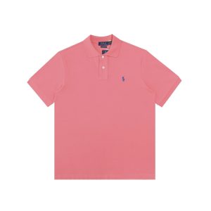 Ralph Lauren Pink Polo Shirt Short Sleeve Casual Top