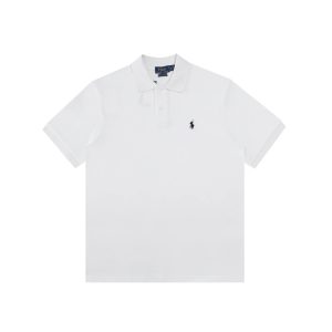 Ralph Lauren Men’s White Polo Shirt Classic Cotton