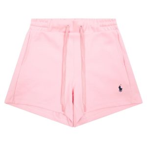 Polo Ralph Lauren Women’s Pink Drawstring Logo Shorts