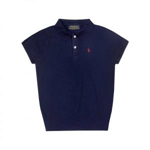 Ralph Lauren Navy Short Sleeve Cotton Polo Shirt