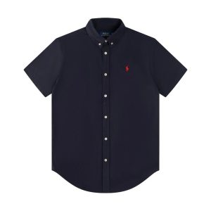 Ralph Lauren Men’s Navy Short Sleeve Oxford Shirt