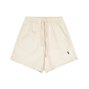 Polo Ralph Lauren Cream Logo Drawstring Swim Shorts