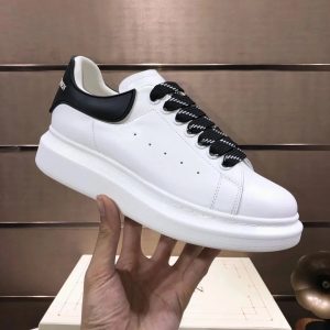 Alexander McQueen Oversized White Black Sneakers