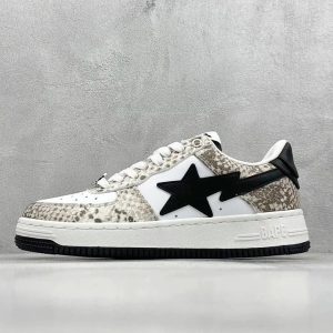 A Bathing Ape Bape Sta Low Top Sneakers