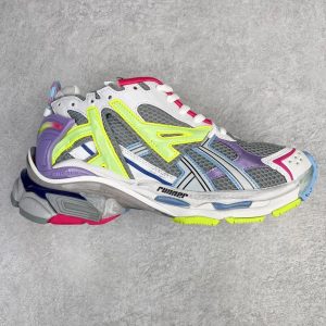 Balenciaga Runner Multicolor Mesh Panel Sneakers