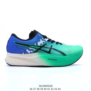 ASICS Novablast Running Shoes Blue Green FF BLAST+