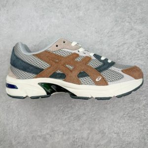Asics Gel-1130 Retro Running Shoes Beige Gray