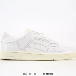 White Low Top Retro Sneakers Casual Shoes