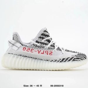 Adidas Yeezy Boost 350 V2 Zebra White Black Shoes