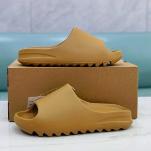 Yeezy Slide Ochre Foam Sandals Lightweight Slip-On Shoes