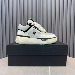 Amiri White Black Low Top Sneakers Shoes