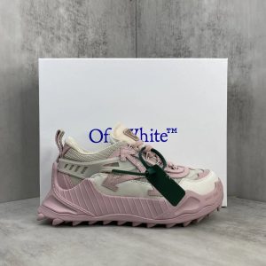 Off-White Pink Chunky Sneakers Women’s Casual Shoes