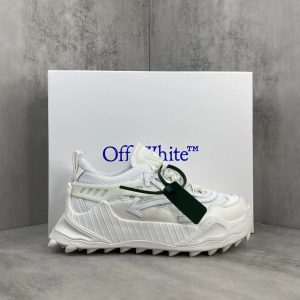 Off-White White Low Top Sneakers Chunky Sole Shoes