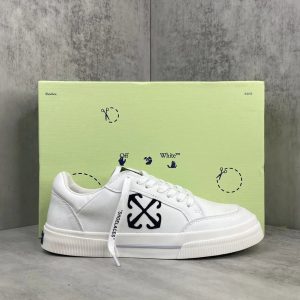 Off-White Low Top White Skate Sneakers Shoes