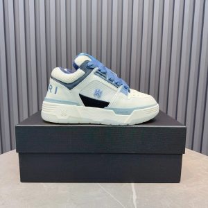 Amiri Skel Top Low Blue White Sneakers