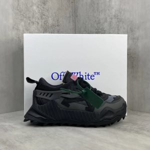 Off-White Black Chunky Trail Sneakers Men Women