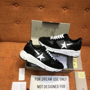 Golden Goose Black White Star Low Top Sneakers