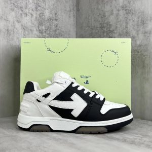 Off-White Out Of Office White Black Shoes