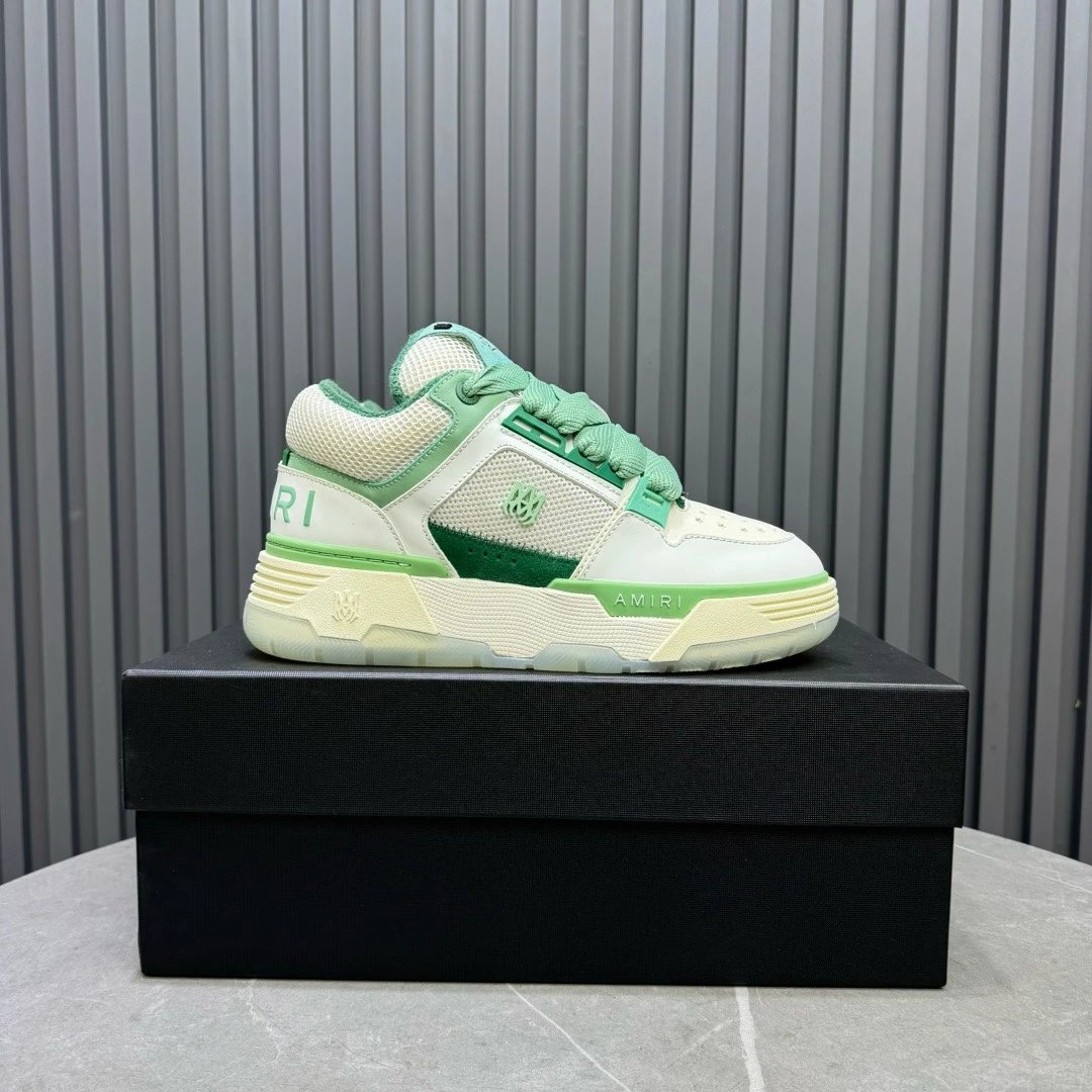 Amiri Skel Top Mint Green Leather Sneakers - Buy at OopBuy
