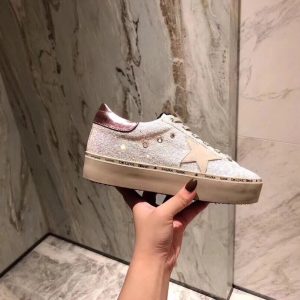 Golden Goose Glitter Star Low Top Sneakers for Women