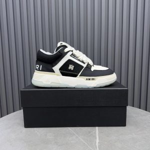 Amiri Black White Low Top Fashion Sneakers Shoes