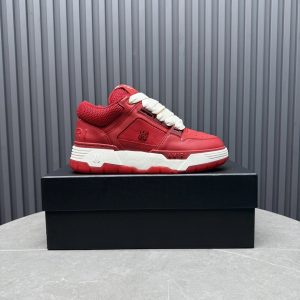 Amiri Red White Low Top Sneakers Shoes