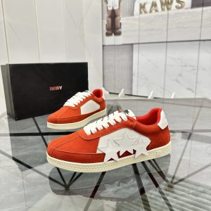 Amiri Skel Top Low Red White Sneakers Shoes
