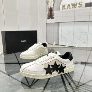 Amiri Skel Star White Black Low Top Sneakers