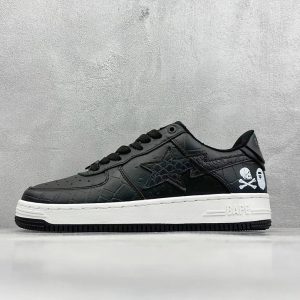A Bathing Ape BAPE STA Black Low Top Sneakers