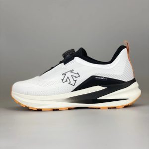 Descente Enerzite White Black Orange Running Shoes