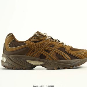ASICS Brown Trail Running Shoes Cushioned Outdoor Sneakers