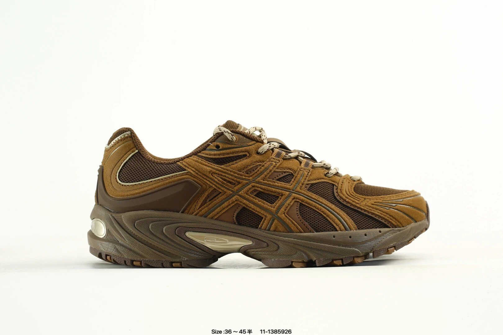 Asics ASICS Brown Trail Running Shoes Cushioned Outdoor Sneakers - Buy at OopBuy