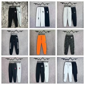 Chrome Hearts Unisex Graphic Print Cotton Jogger Pants