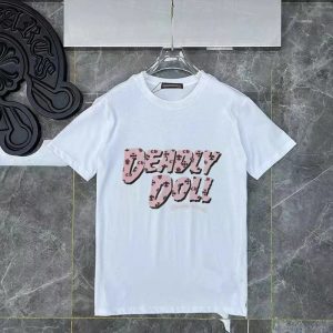 Chrome Hearts White Graphic Print Cotton T-Shirt