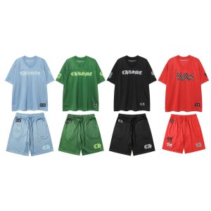 Chrome Hearts Graphic T-Shirt and Shorts Set