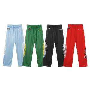 Chrome Hearts Embroidered Wide Leg Casual Pants