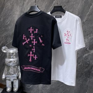Chrome Hearts Cross Graphic Cotton Short Sleeve T-Shirt
