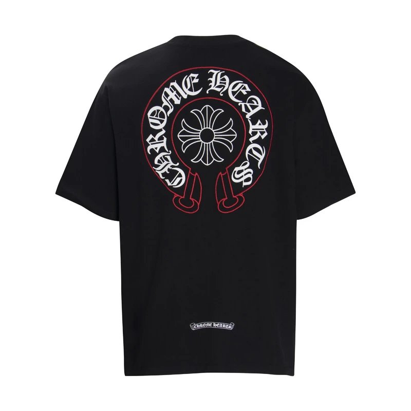 Chrome Hearts Chrome Hearts Black Graphic Print Short Sleeve T-Shirt - Buy at OopBuy