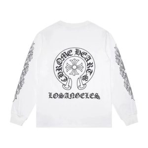 Chrome Hearts Los Angeles White Long Sleeve Shirt