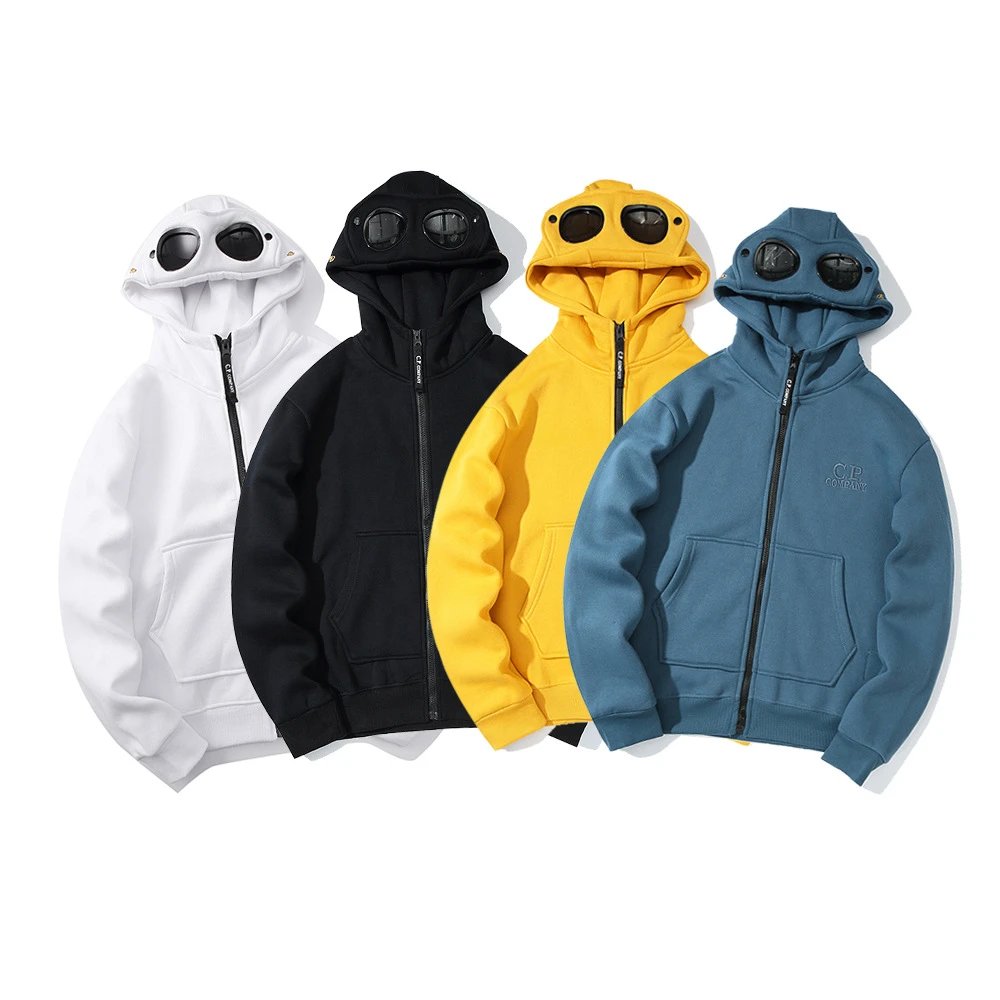 C.P. Company C.P. Company Goggle Hood Zip-Up Hoodie Jacket - Buy at OopBuy