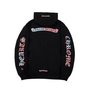 Chrome Hearts Black Graphic Print Hoodie