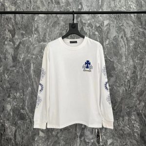 Chrome Hearts White Long Sleeve T-Shirt