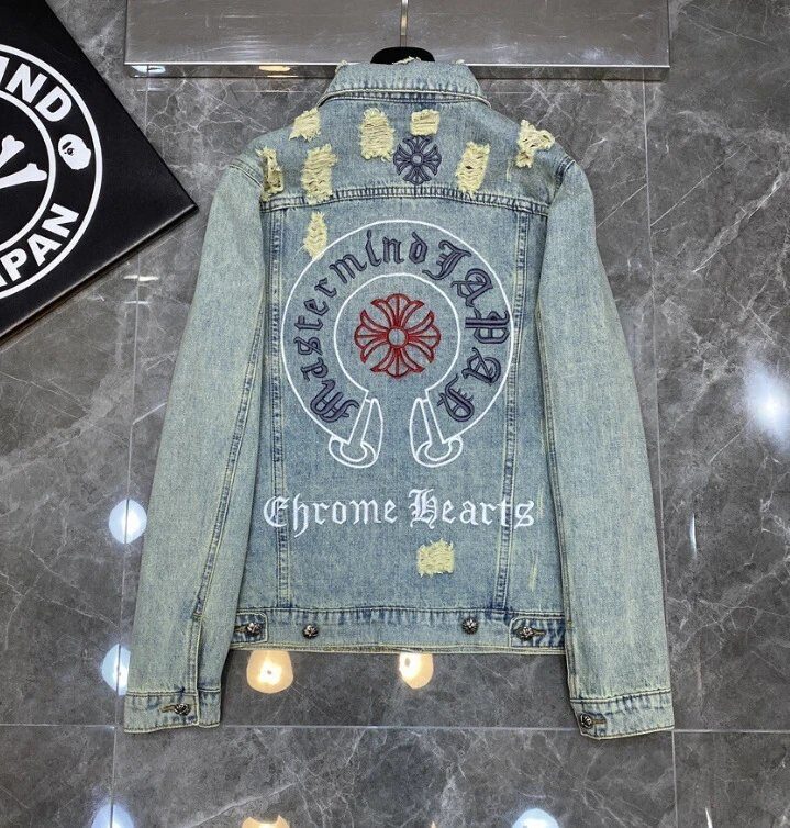 Chrome Hearts Chrome Hearts Mastermind Japan Denim Jacket - Buy at OopBuy