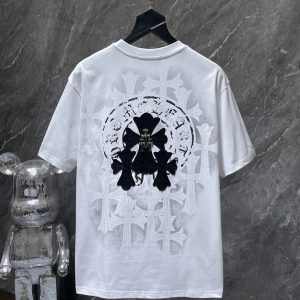 Chrome Hearts Cross Logo White T-Shirt