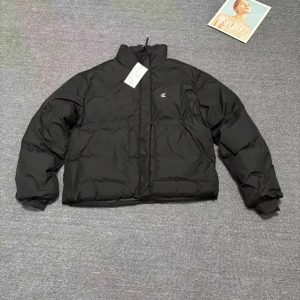 Calvin Klein Men’s Black Quilted Puffer Jacket Winter Coat