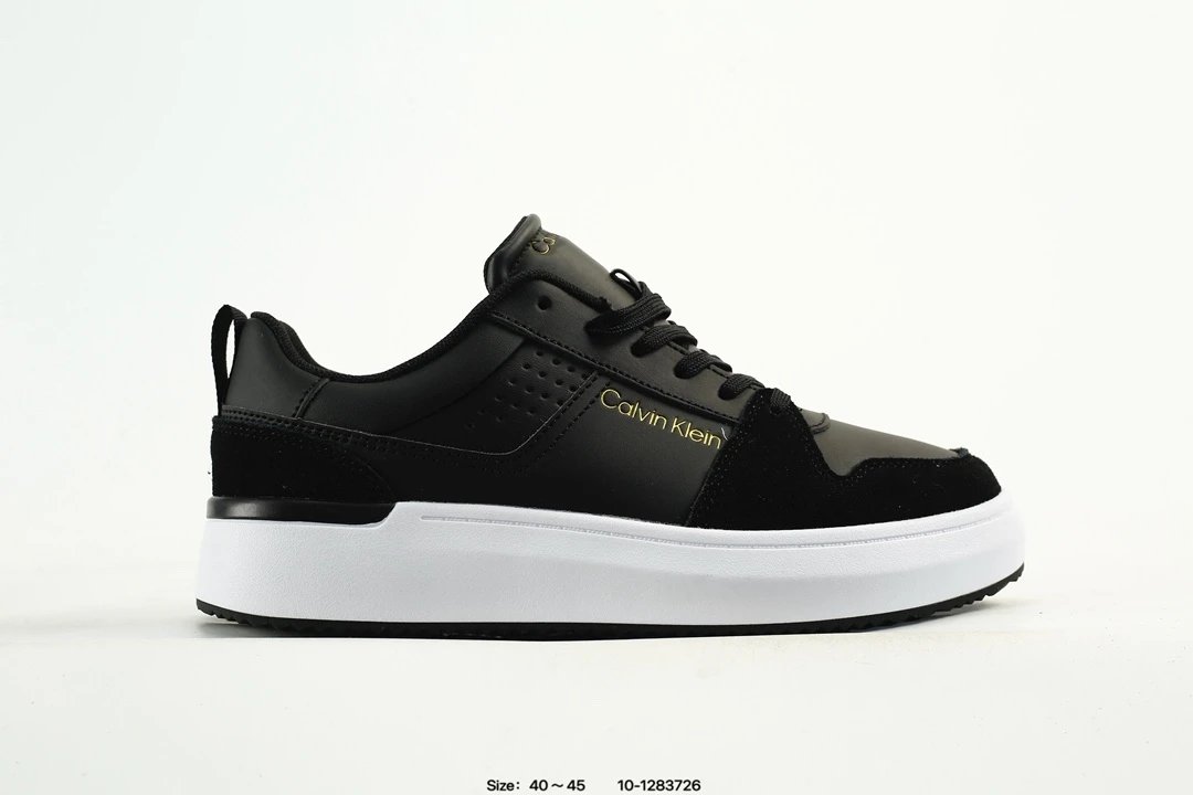 Calvin Klein Black Low Top Platform Sneakers - Buy at OopBuy