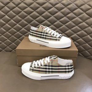 Burberry Vintage Check Platform Low Top Sneakers