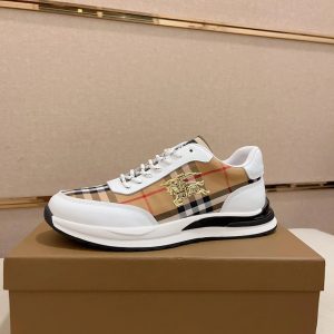 Burberry Vintage Check Panel Low-Top Sneakers