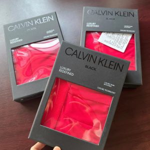 Calvin Klein Men's Red Printed Underwear Gift Set
